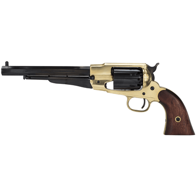 Traditions FR18581 1858 Army Break Open 44 Cal #11 Percussion 8" 6 Brass Frame Blued Barrel & Cylinder Walnut Grip