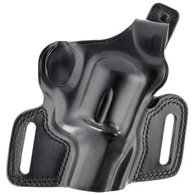 Galco SIL126B Silhouette High Ride  Black Leather Belt 2-4" S&W N Frame Right Hand