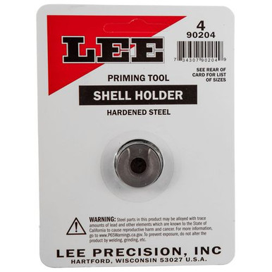 Lee Precision 90204 Shell Holder AP Only Size #4 Steel 1 Casing 0.04 lbs