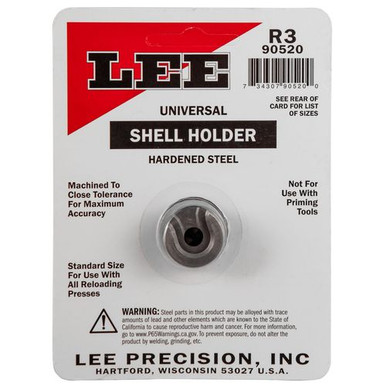 Lee Precision 90520 Shell Holder Universal #3 Steel 1 Casing 0.05 lbs