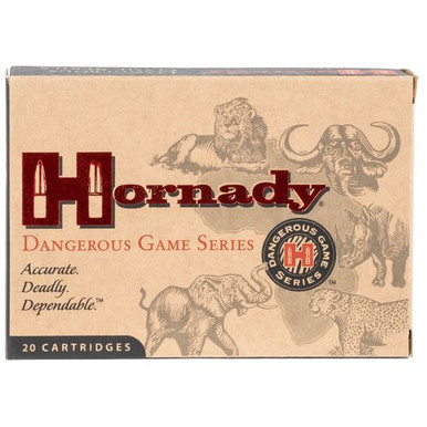 Hornady 8242 Dangerous Game  450-400 Nitro Express 400 gr Dangerous Game Solid 20 Bx/ 6 Cs