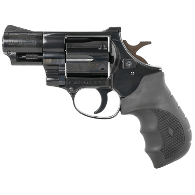 Weihrauch Guns Windicator  38 Special 6rd 2" Blued Steel Cylinder & Barrel Blued Aluminum Frame Black Rubber Grip