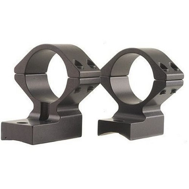 Talley 940734 Rings and Base Set For Weatherby Vanguard 1" Medium Black Matte Finish