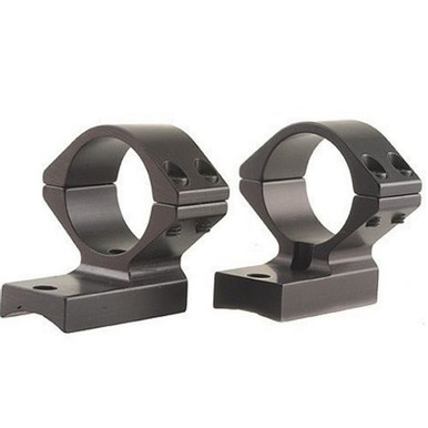 Talley 94X702 Light Weight Ring/Base Combo Medium For Winchester 70 1" Medium Extension Style Black Matte Finish