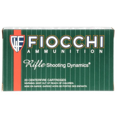 Fiocchi 22250B Field Dynamics  22-250 Rem 55 gr Pointed Soft Point (PSP) 20 Bx/ 10 Cs
