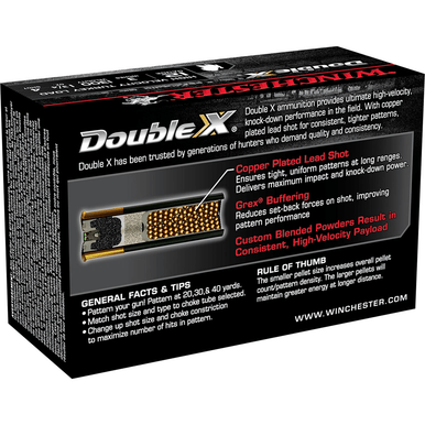 Winchester Ammo STH1234 Double X High Velocity Turkey 12 Gauge 3" 1 3/4 oz 4 Shot 10 Bx/ 10 Cs