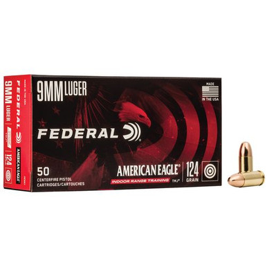 Federal AE40R3 American Eagle  40 S&W 165 gr Full Metal Jacket (FMJ) 50 Bx/ 20 Cs