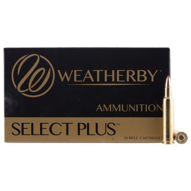 Weatherby N270150PT Select Plus  270 Wthby Mag 150 gr Nosler Partition (NP) 20 Bx/ 10 Cs