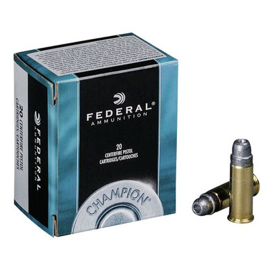 Federal C44SA Champion Training 44 S&W Spl 200 gr Semi-Wadcutter Hollow Point (SWCHP) 20 Bx/ 25 Cs
