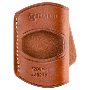 Galco YAQ212 Yaqui  Tan Leather Belt Slide 1911 5" Right Hand