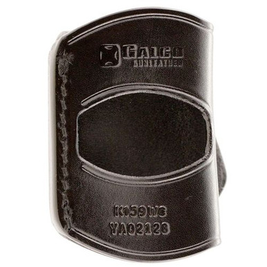 Galco YAQ212B Yaqui  Black Leather Belt 1911 5" Right Hand