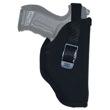 Grovtec US Inc GTHL14703R Hip Holster Belt 5-6.5" Med/Lg DA Revolver Nylon Black