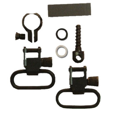 Grovtec US Inc GTSW41 Barrel Band Swivel Set Rifle/Shotgun 1" Black Uberti 1866 Yellow Boy/1873 Steel