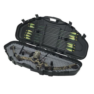 Plano 111100 Protector Single Bow Case Polymer Black 49.00" L x 6.50" H