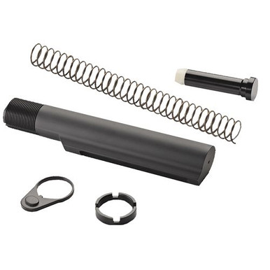 Advanced Technology A5102240 Military Buffer Tube Assembly  AR-15 Black Anodized Aluminum