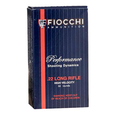 Fiocchi 22FHVCHP Shooting Dynamics Sport and Hunting 22 LR 38 gr Copper Plated Hollow Point (CPHP) 50 Bx/ 100 Cs