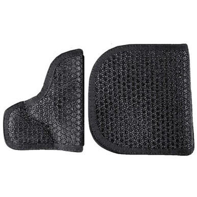 DeSantis Gunhide M44BJ02Z0 Super Fly  Black Rubberized Fabric Pocket S&W J Frame 2" Ambidextrous Hand