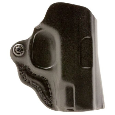 DeSantis Gunhide 019BAL7Z0 Mini Scabbard  Black Leather Belt S&W M&P Compact 9,40 3.5" Right Hand