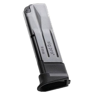 Sig Sauer MAG2022915 OEM  9mm Luger Sig Sauer SP2022, Pro 2009, Pro 2340 15rd Blued Detachable