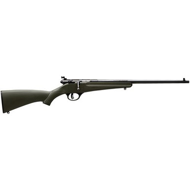Savage Arms 13790 Rascal  22 LR 1rd Cap 16.10" Blued Rec/Barrel Green Stock Right Hand (Youth)