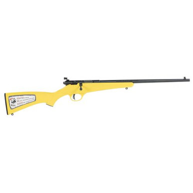 Savage Arms 13805 Rascal  22 LR 1rd Cap 16.10" Blued Rec/Barrel Yellow Stock Right Hand (Youth)