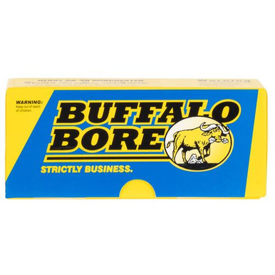 Buffalo Bore Ammunition 28A/20 Heavy  30-30 Win 190 gr Semi-Jacketed Flat Point (SJFP) 20 Bx/ 12 Cs