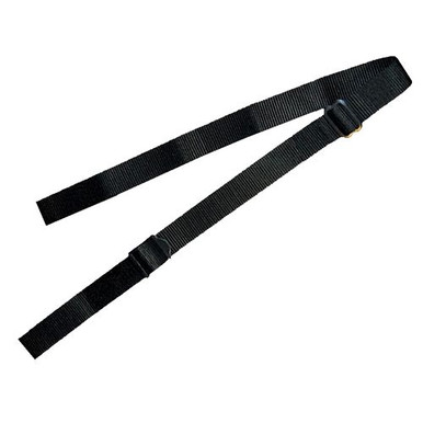 Grovtec US Inc GTSL41 Utility Sling  1.25" W x 48" W Adjustable Black Nylon for Rifle/Shotgun