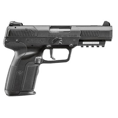 FN 3868929302 Five-seveN *CA Compliant 5.7x28mm 4.80" 10+1 Black Matte Black Steel Slide Black Polymer Grip