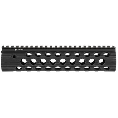 Troy Ind STRXAL190BT01 Alpha Rail  Aluminum Black Anodized 9" for AR-15, M16