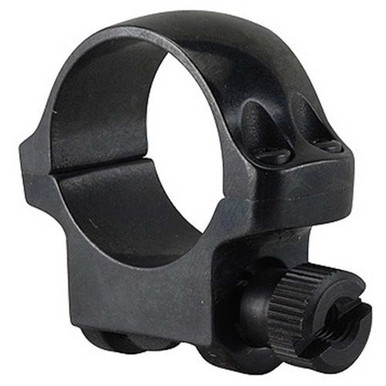 Ruger 90269 Clam Pack Single Ring Low 1" Diameter Blued