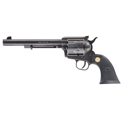 Chiappa Firearms CF340170 SAA 1873  22 LR 10rd 7.50" Overall Blued Steel with Black Polymer Grip