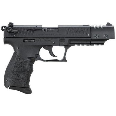 Walther Arms 5120334 P22 Target *CA Compliant 22 LR 5" 10+1 Black Black Polymer Grip