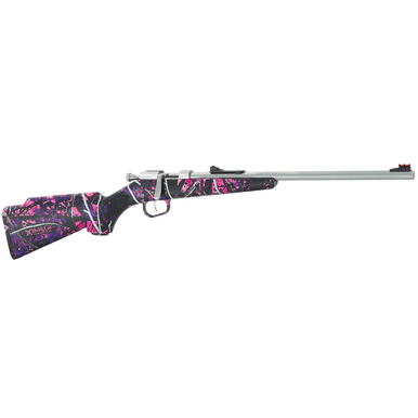 Henry H005MG Mini Bolt Youth 22 Short,Long,LR 1 16.25" Matte Stainless Muddy Girl Right Hand