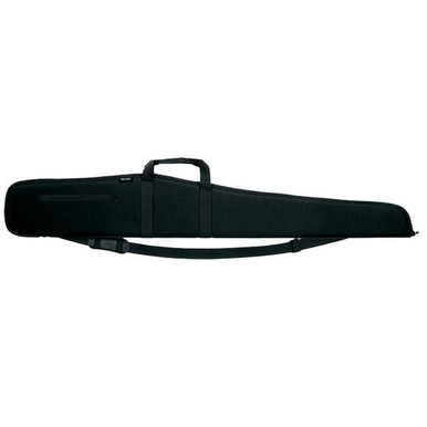 Bulldog BD280 Extreme Shotgun Case made of Water-Resistant Nylon with Black Finish, 2.25" Foam Padding, Full Length Zipper, Fur Lining & Removable Shoulder Strap 52" L