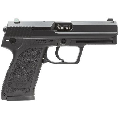 HK 81000312 USP V7 LEM 9mm Luger 4.25" 15+1 (3) Black Black Steel Slide Black Polymer Grip Night Sights No Manual