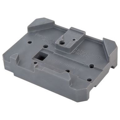 Wheeler 156945 Armorer's Bench Block Gray Plastic Rifle AR Platform