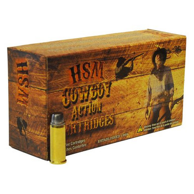 HSM 45C2N Cowboy Action  45 Colt (LC) 200 gr Round Nose Flat Point (RNFP) 50 Bx/ 10 Cs