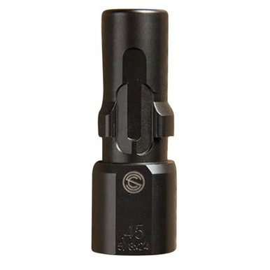 SilencerCo AC2603 3-Lug Muzzle Device 45 ACP 5/8"-24 Threads Black