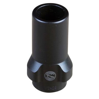 SilencerCo AC2604 3-Lug Muzzle Device 9mm 1/2x28" Threads Black