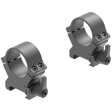 Leupold 174071 QRW2 Cross-Slot Matte Black 1" High