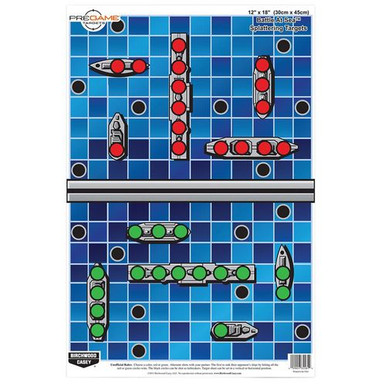 Birchwood Casey 35560 Pregame  Self-Adhesive Paper Battle at Sea Blue 8 Per Pkg