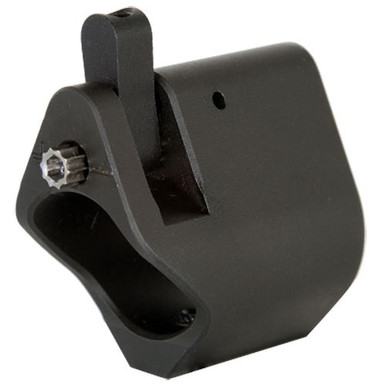 Seekins Precision 0011510065 Select Adjustable Gas Block .750" Steel Black Melonite