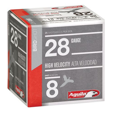 Aguila 1CHB2878 Field  28 Gauge 2.75" 3/4 oz 8 Shot 25 Bx/ 20 Cs