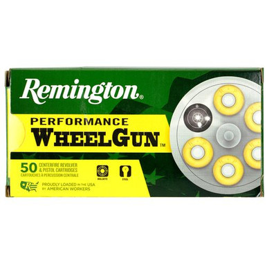 Remington Ammunition 22338 Performance WheelGun  45 ACP 225 gr Lead Semi-Wadcutter (LSWC) 50 Bx/ 10 Cs