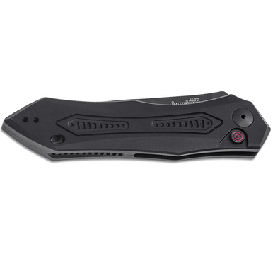 Kershaw 7800BLK Launch 6 3.75" Drop Point Plain DLC Black CPM 154 Black Anodized Aluminum Handle Folding