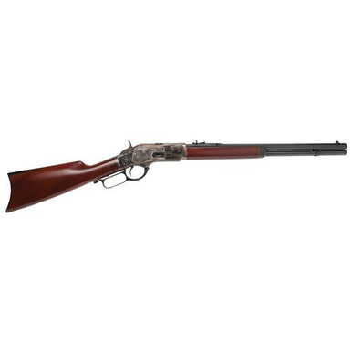 Cimarron CA281 1873 Short Rifle 45 Colt (LC) 10+1 20" Color Case Hardened Wood Right Hand