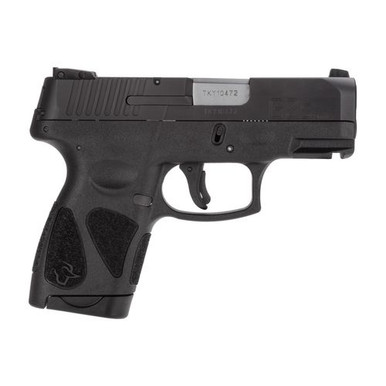 Taurus 1G2S931 G2S  9mm Luger 3.20" 7+1 Black Frame w/Rail Matte Black Steel Slide Black Polymer Grip