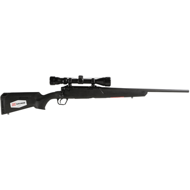 Savage Arms 57267 Axis XP Compact 7mm-08 Rem 4+1 Cap 20" Matte Black Rec/Barrel Matte Black Stock Right Hand Includes Weaver 3-9x40mm Scope