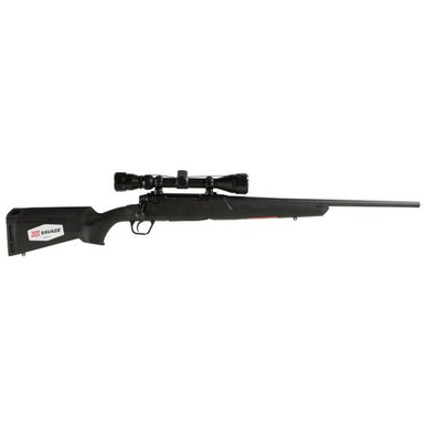 Savage Arms 57265 Axis XP Compact 223 Rem 4+1 Cap 20" Matte Black Rec/Barrel Matte Black Stock Right Hand Includes Weaver 3-9x40mm Scope