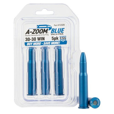 A-Zoom 12329 Rifle Training Rounds  30-30 Win 5 Pkg.